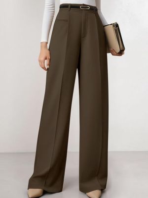 Women's Tailored Wide Leg Work Dress Pants