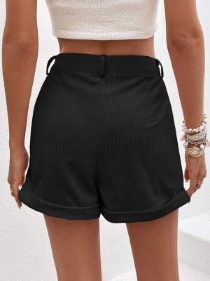 Women's High Waist Tailored Shorts