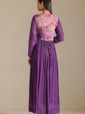 Women's Chinon Maxi Dress