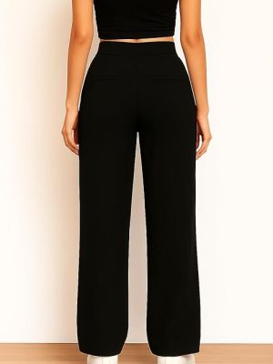 Women's High Waist Formal Trousers