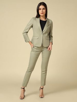 Two Piece Coat and Trouser Set for Women's