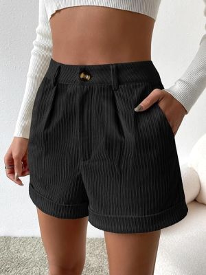 Women's High Waist Tailored Shorts