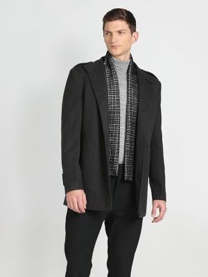 Men's Polyester Casual Style Trench Coat