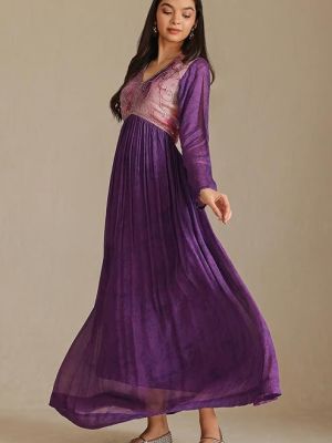 Women's Chinon Maxi Dress