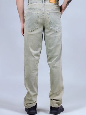 Peach Blue Straight Fit Men's Jeans