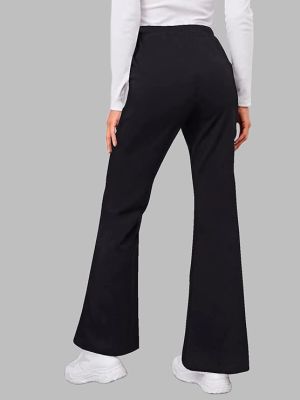 Fashion Women's Bell Bottom High Waist Trouser