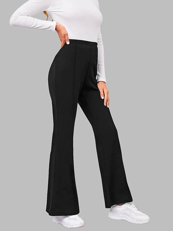 Product Fashion Women's Bell Bottom High Waist Trouser Image