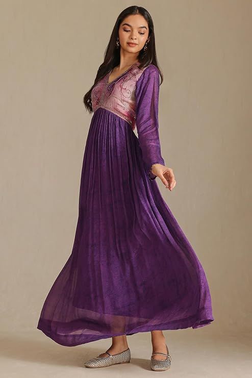 Product Women's Chinon Maxi Dress Image